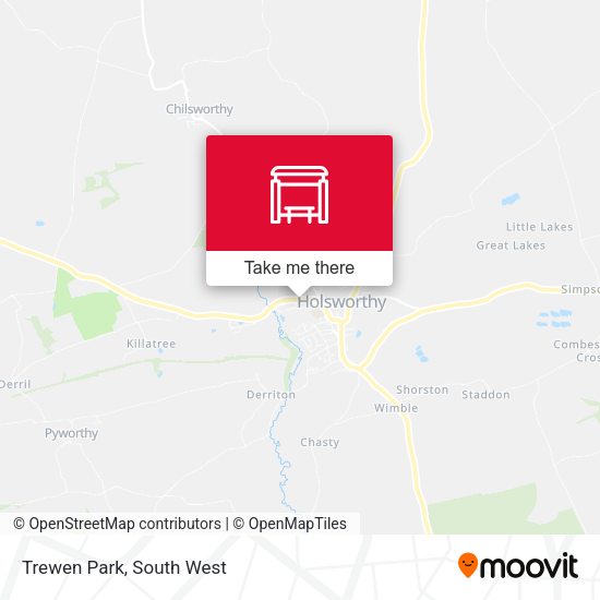 Trewen Park map