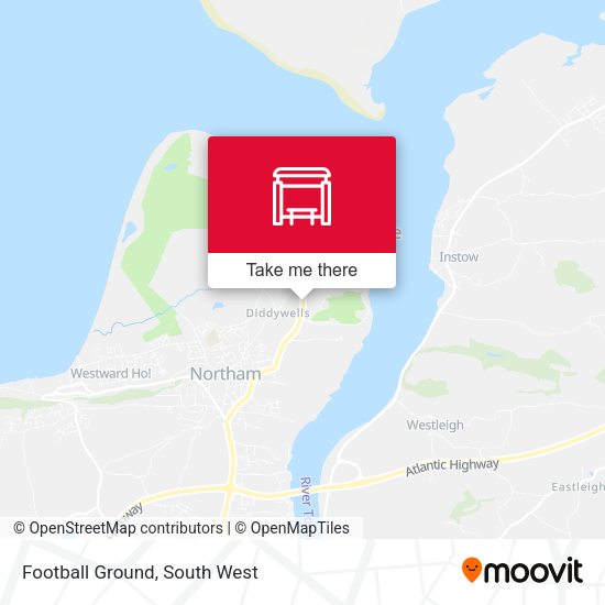 Football Ground map