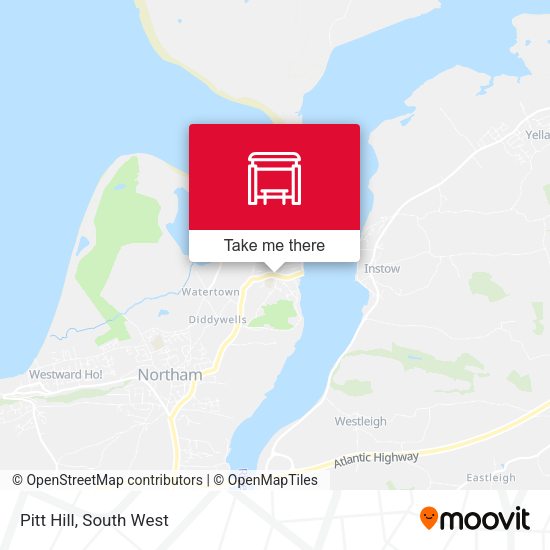 Pitt Hill map