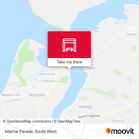 Marine Parade map