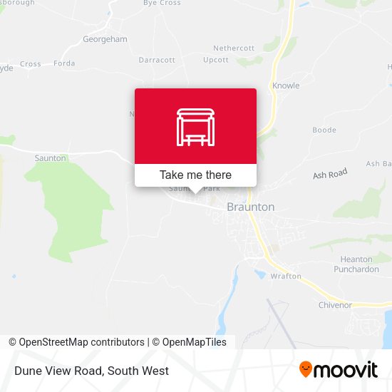 Dune View Road map
