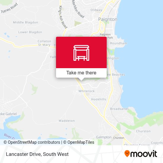 Lancaster Drive map