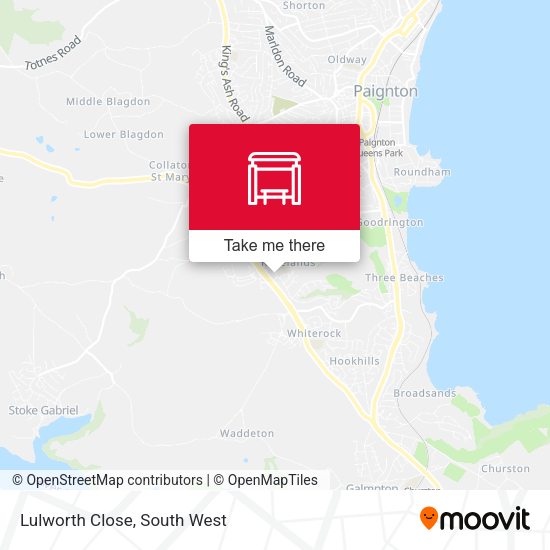 Lulworth Close map