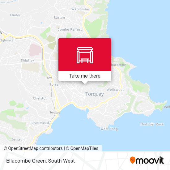 Ellacombe Green map
