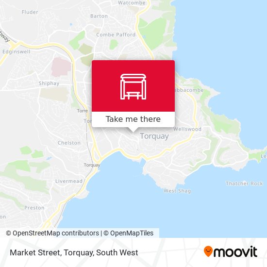 Market Street, Torquay map