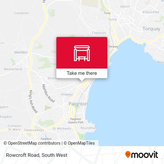 Rowcroft Road map