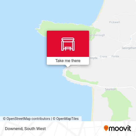 Downend map
