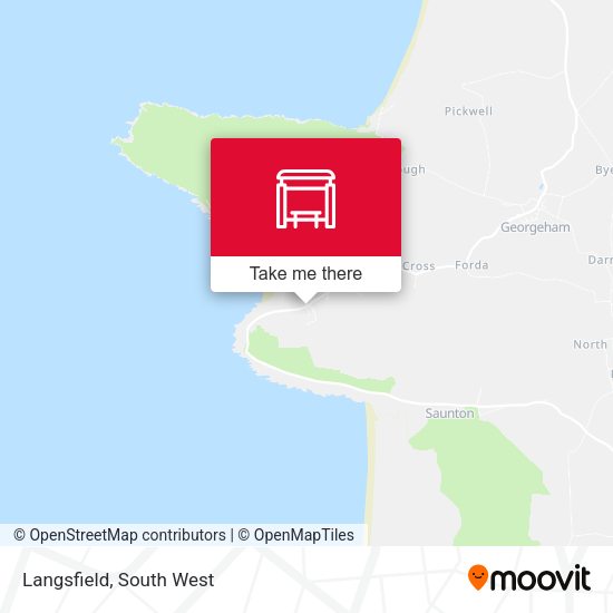 Langsfield map