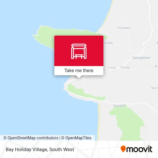 Bay Holiday Village map