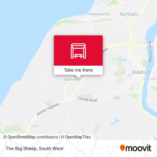 The Big Sheep map