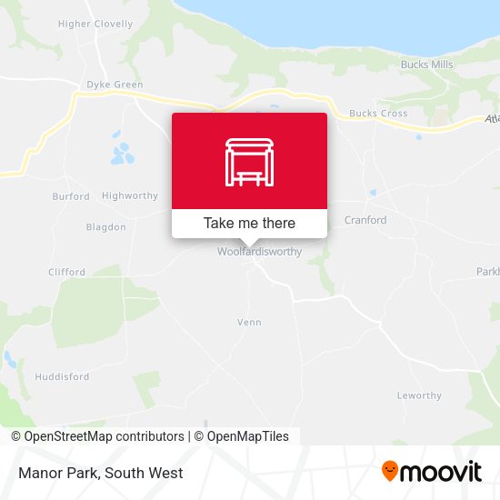 Manor Park map