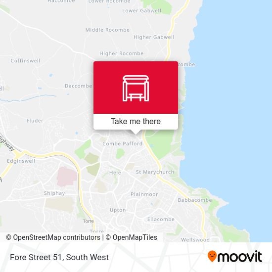 Fore Street 51 map