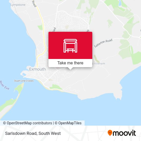 Sarlsdown Road map