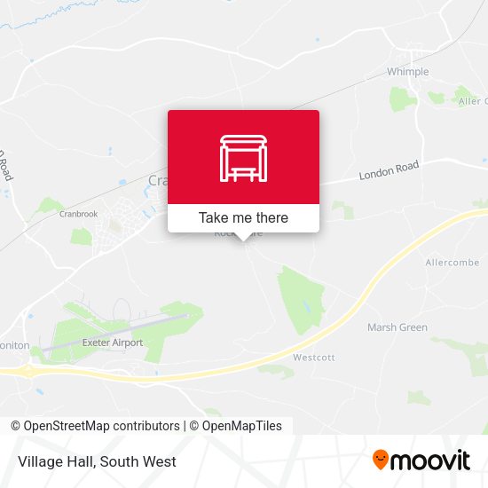 Village Hall map