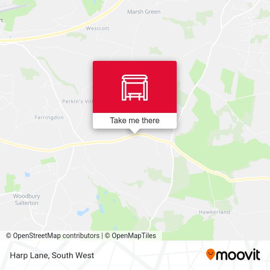 Harp Lane map