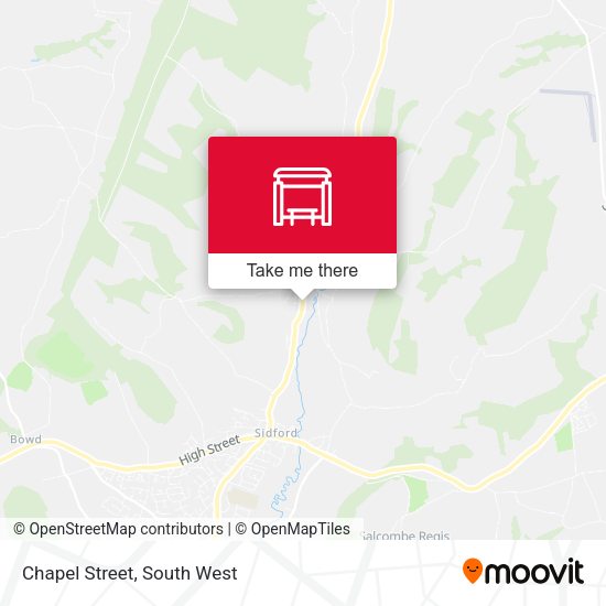 Chapel Street map