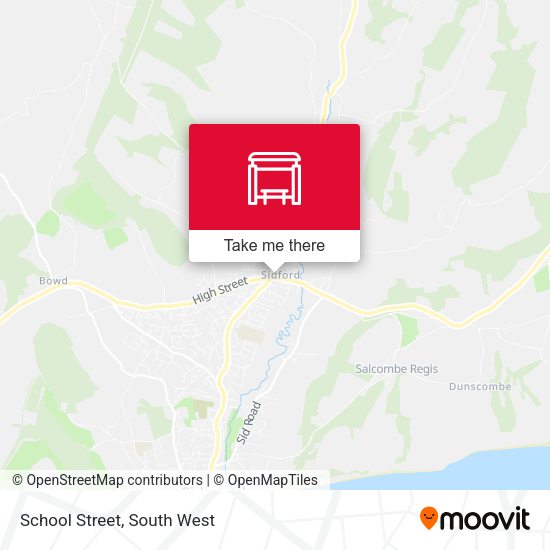 School Street map