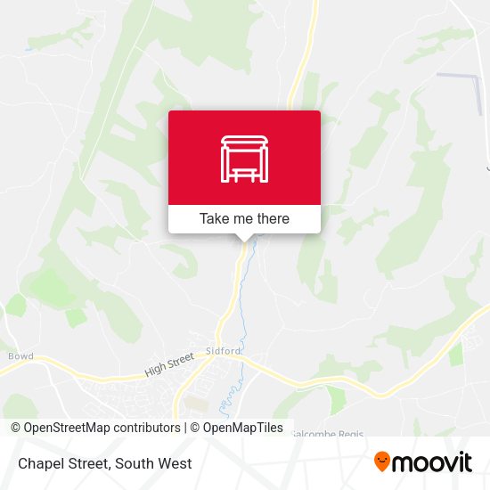 Chapel Street map
