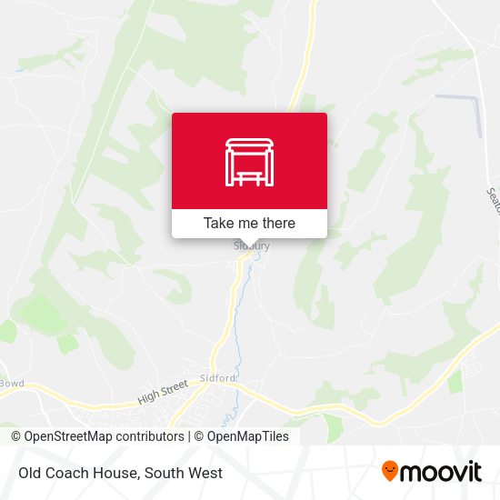 Old Coach House map