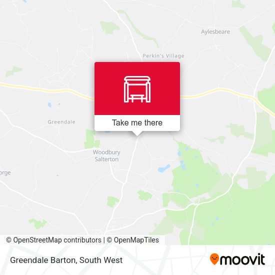 Greendale Barton map