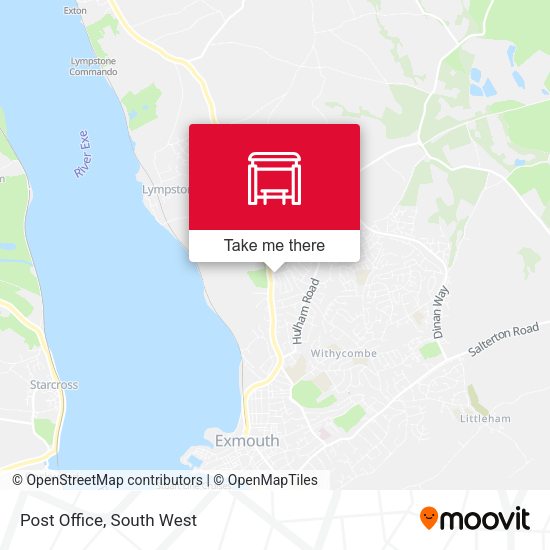 Post Office map
