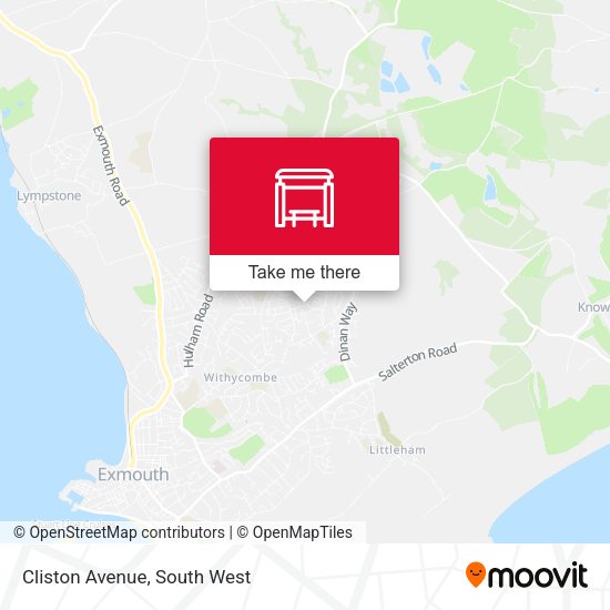 Cliston Avenue map