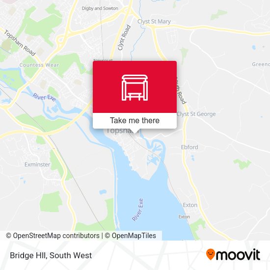 Bridge Hll map