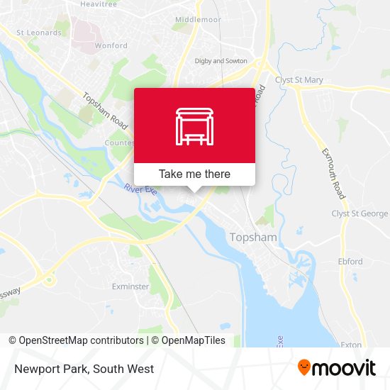 Newport Park map