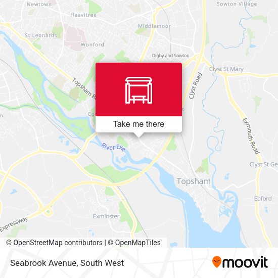 Seabrook Avenue map