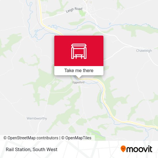 Rail Station map