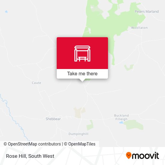 Rose Hill map