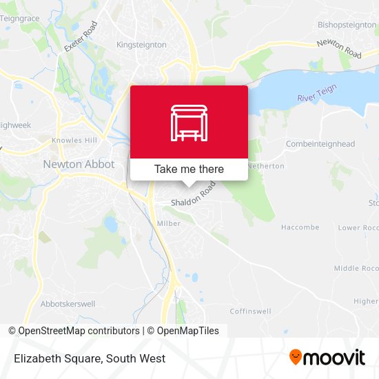 Elizabeth Square map