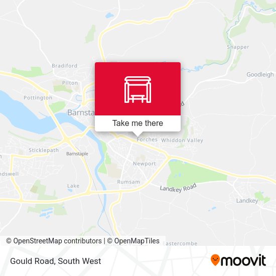 Gould Road map