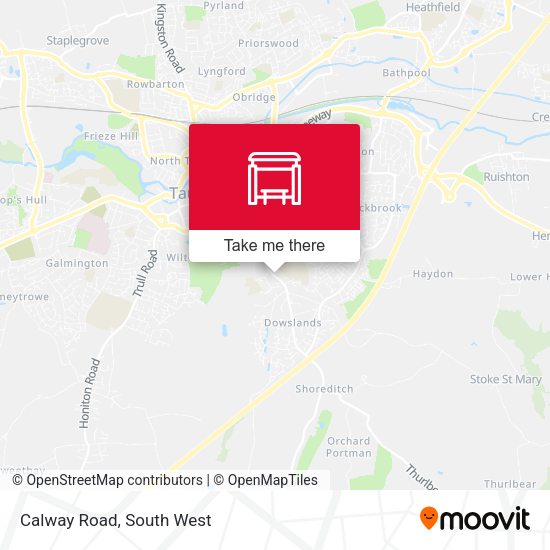 Calway Road map