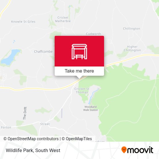 Wildlife Park map