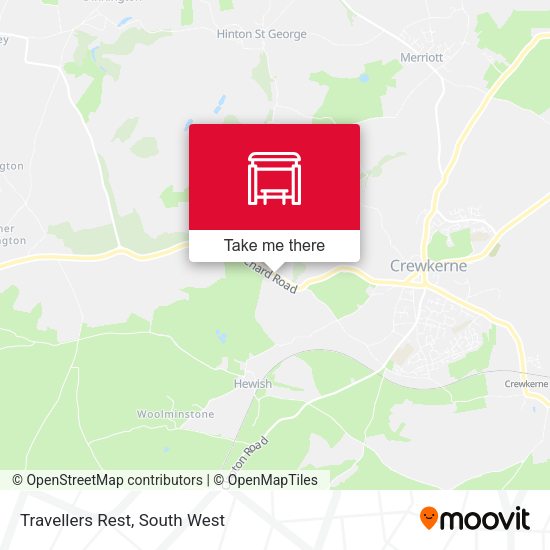 Travellers Rest map