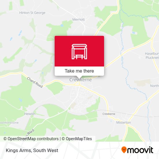 Kings Arms map