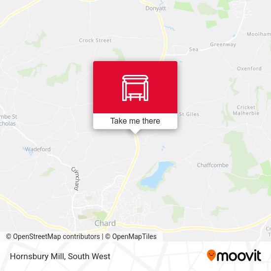 Hornsbury Mill map