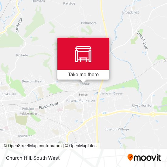 Church Hill map