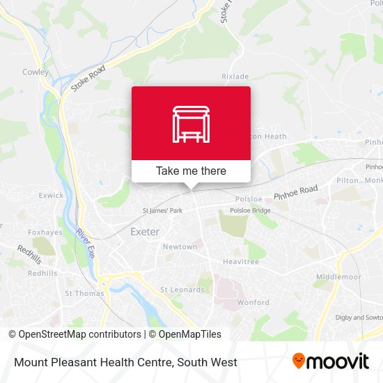 Mount Pleasant Health Centre map