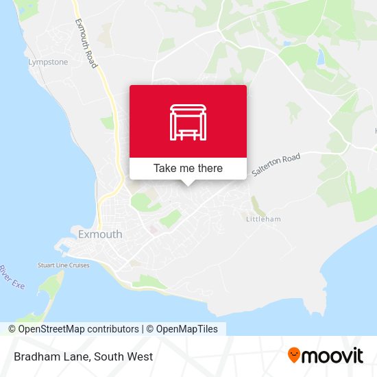 Bradham Lane map