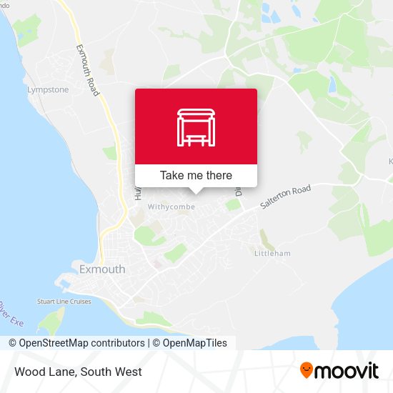 Wood Lane map