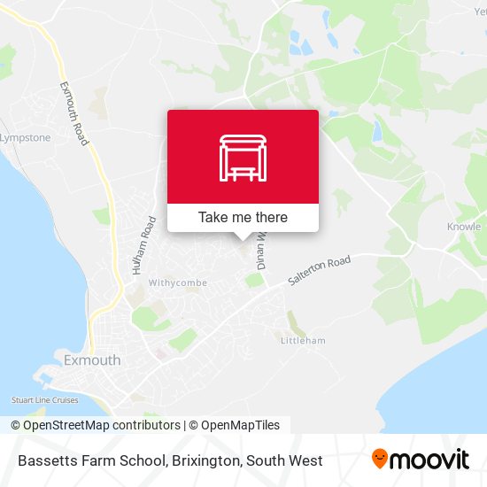 Bassetts Farm School, Brixington map