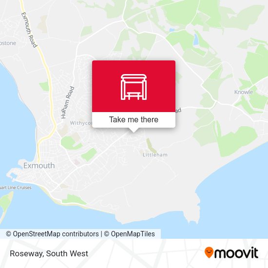 Roseway map