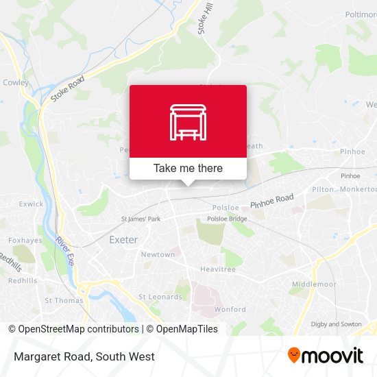 Margaret Road map