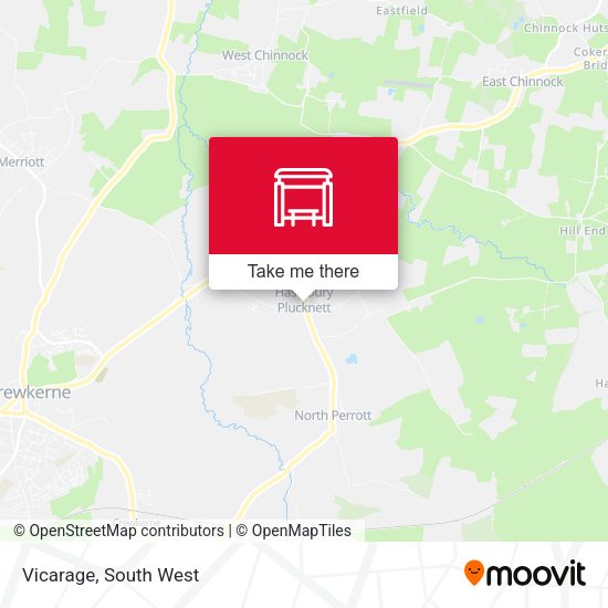 Vicarage map