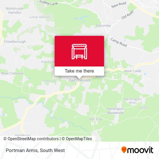 Portman Arms map