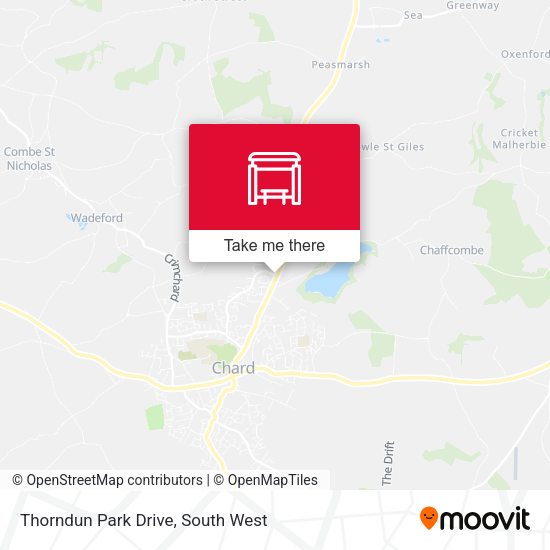 Thorndun Park Drive map