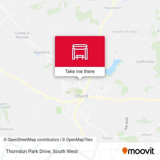 Thorndun Park Drive map