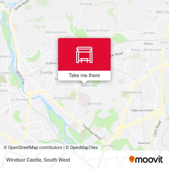 Windsor Castle map